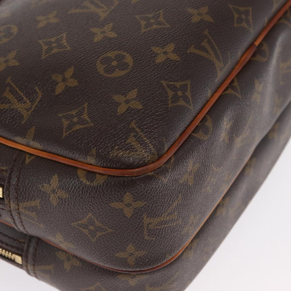 LOUIS VUITTON Monogram Reporter PM Shoulder Bag M45254 LV Auth BA9989