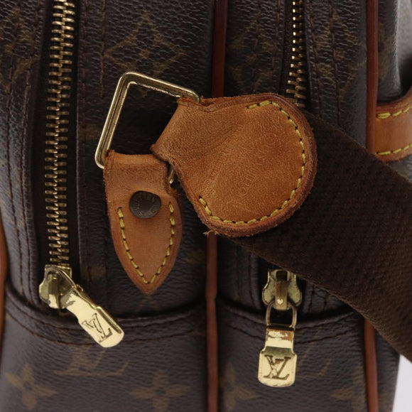 LOUIS VUITTON Monogram Reporter PM Shoulder Bag M45254 LV Auth BA9989