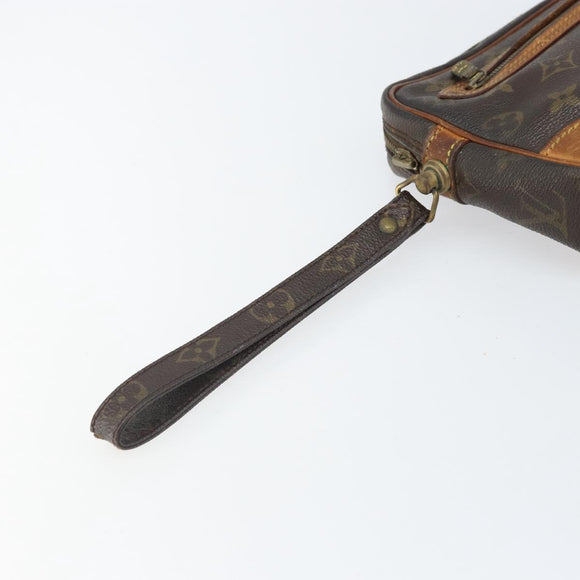 LOUIS VUITTON Monogram Marly Dragonne GM Clutch Bag M51825 LV Auth BA9994