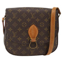 LOUIS VUITTON Monogram Saint Cloud GM Shoulder Bag M51242 LV Auth BAZ002A-1