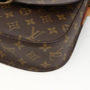 LOUIS VUITTON Monogram Saint Cloud GM Shoulder Bag M51242 LV Auth BAZ002A-14