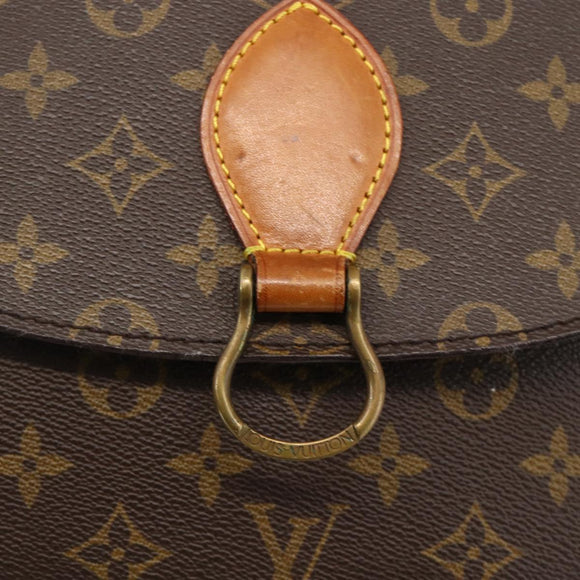 LOUIS VUITTON Monogram Saint Cloud GM Shoulder Bag M51242 LV Auth BAZ002A