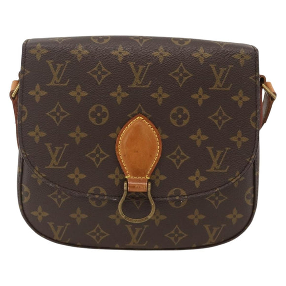 LOUIS VUITTON Monogram Saint Cloud GM Shoulder Bag M51242 LV Auth BAZ002A