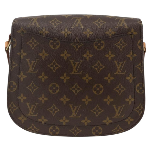 LOUIS VUITTON Monogram Saint Cloud GM Shoulder Bag M51242 LV Auth BAZ002A