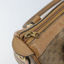 GUCCI Micro GG Supreme Hand Bag PVC Beige Gold Auth BAZ005A-15