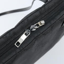 GUCCI GG Canvas Hand Bag Black Silver 000 0815 Auth BAZ008A-15