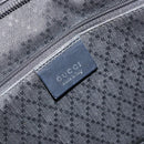 GUCCI GG Canvas Hand Bag Black Silver 000 0815 Auth BAZ008A-17