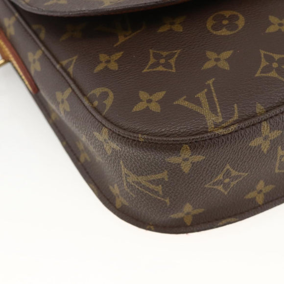 LOUIS VUITTON Monogram Saint Cloud GM Shoulder Bag M51242 LV Auth BAZ011