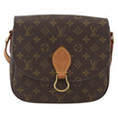 LOUIS VUITTON Monogram Saint Cloud GM Shoulder Bag M51242 LV Auth BAZ011-13