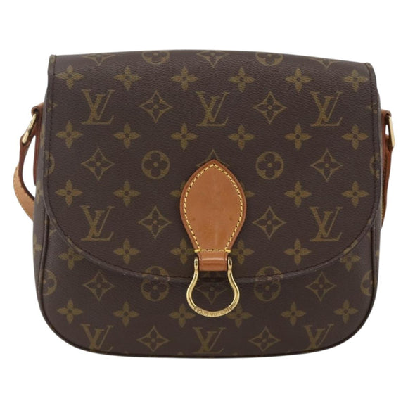 LOUIS VUITTON Monogram Saint Cloud GM Shoulder Bag M51242 LV Auth BAZ011