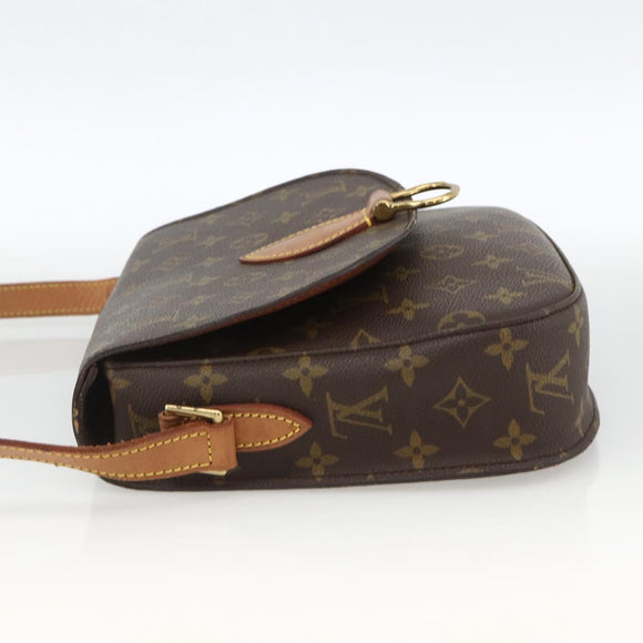 LOUIS VUITTON Monogram Saint Cloud GM Shoulder Bag M51242 LV Auth BAZ011