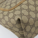 GUCCI GG Supreme Web Sherry Line Tote Bag PVC Beige 39 02 003 Auth BAZ015-15