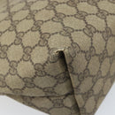 GUCCI GG Supreme Web Sherry Line Tote Bag PVC Beige 39 02 003 Auth BAZ015-17