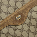 GUCCI GG Supreme Web Sherry Line Tote Bag PVC Beige 39 02 003 Auth BAZ015-10