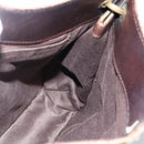 GUCCI GG Canvas Shoulder Bag Beige Gold 91762 Auth BAZ020-18