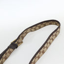 GUCCI GG Canvas Shoulder Bag Beige Gold 91762 Auth BAZ020-8
