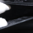 LOEWE Business Bag Leather Black Silver Auth BAZ025-23