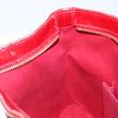 LOUIS VUITTON Monogram Vernis Brentwood Bag Pomme D'amour M91989 LV Auth BAZ027A-20