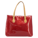 LOUIS VUITTON Monogram Vernis Brentwood Bag Pomme D'amour M91989 LV Auth BAZ027A-13