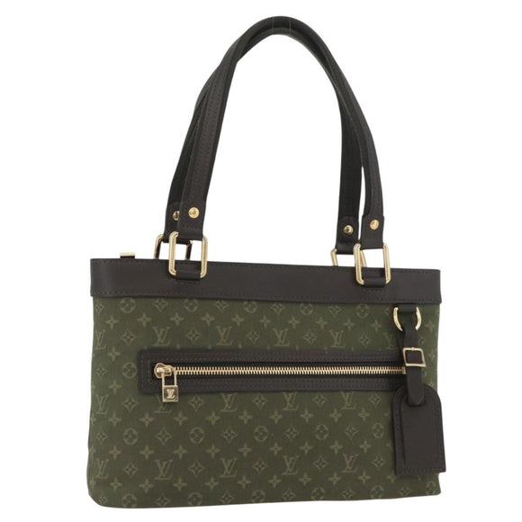 LOUIS VUITTON Monogram Mini Lucille PM Hand Bag TST Khaki M92682 LV Auth BAZ029