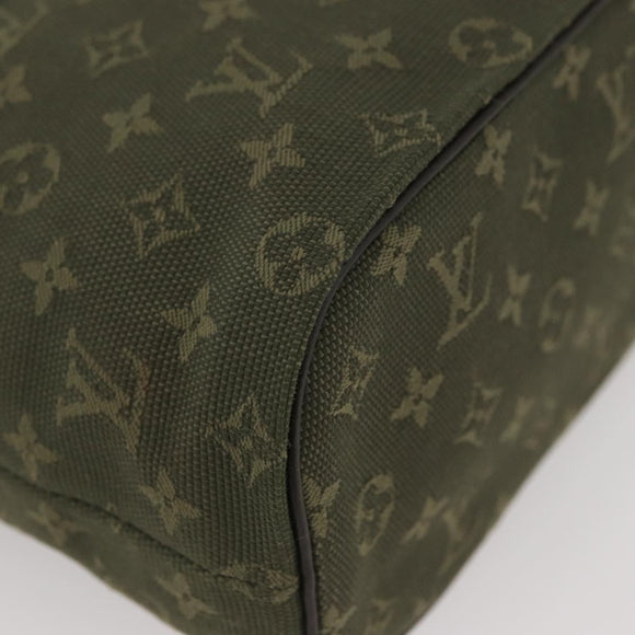 LOUIS VUITTON Monogram Mini Lucille PM Hand Bag TST Khaki M92682 LV Auth BAZ029