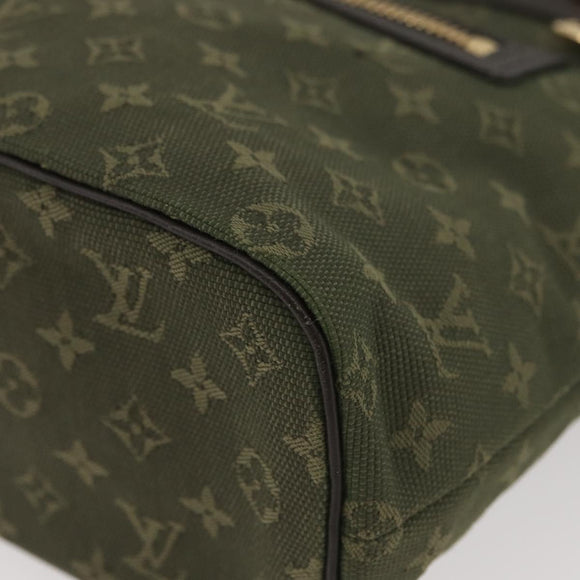 LOUIS VUITTON Monogram Mini Lucille PM Hand Bag TST Khaki M92682 LV Auth BAZ029