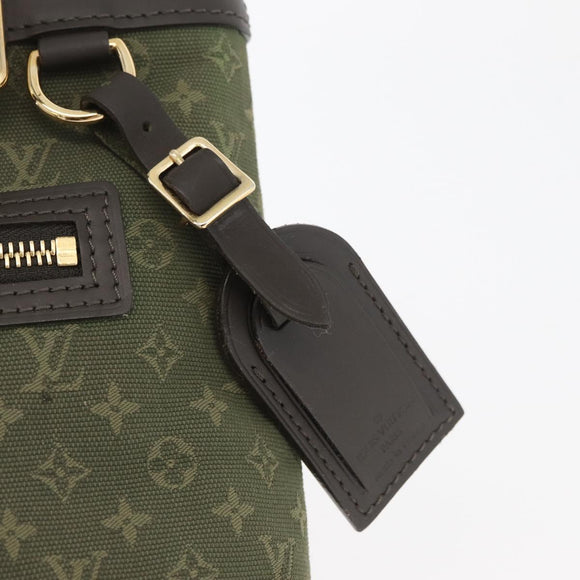 LOUIS VUITTON Monogram Mini Lucille PM Hand Bag TST Khaki M92682 LV Auth BAZ029