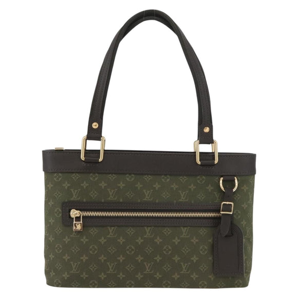 LOUIS VUITTON Monogram Mini Lucille PM Hand Bag TST Khaki M92682 LV Auth BAZ029