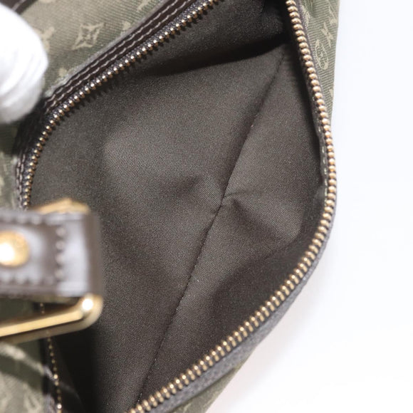 LOUIS VUITTON Monogram Mini Lucille PM Hand Bag TST Khaki M92682 LV Auth BAZ029