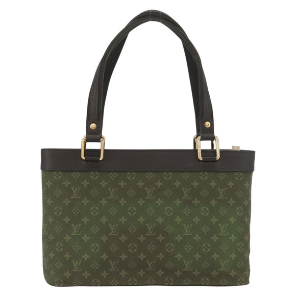 LOUIS VUITTON Monogram Mini Lucille PM Hand Bag TST Khaki M92682 LV Auth BAZ029