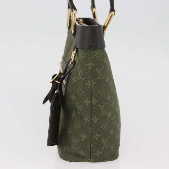 LOUIS VUITTON Monogram Mini Lucille PM Hand Bag TST Khaki M92682 LV Auth BAZ029