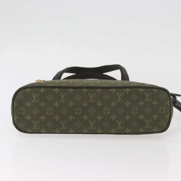 LOUIS VUITTON Monogram Mini Lucille PM Hand Bag TST Khaki M92682 LV Auth BAZ029