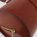 LOUIS VUITTON Epi Soufflot Hand Bag Brown M52223 LV Auth BAZ030A-10