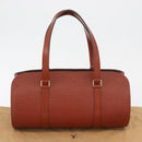 LOUIS VUITTON Epi Soufflot Hand Bag Brown M52223 LV Auth BAZ030A-21