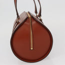 LOUIS VUITTON Epi Soufflot Hand Bag Brown M52223 LV Auth BAZ030A-4