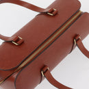 LOUIS VUITTON Epi Soufflot Hand Bag Brown M52223 LV Auth BAZ030A-6