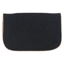 GUCCI GG Canvas Shoulder Bag Black Gold Auth BAZ042-2
