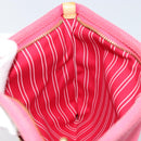 LOUIS VUITTON Antigua Pochette Plat GM Clutch Bag Pink M40065 LV Auth BAZ056A-18