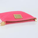 LOUIS VUITTON Antigua Pochette Plat GM Clutch Bag Pink M40065 LV Auth BAZ056A-5
