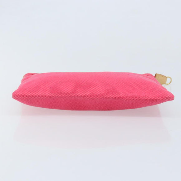 LOUIS VUITTON Antigua Pochette Plat GM Clutch Bag Pink M40065 LV Auth BAZ056A