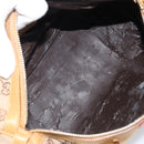 GUCCI GG Canvas Sherry Line Hand Bag Beige Gold 000 0851 Auth BAZ057-10