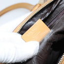 GUCCI GG Canvas Sherry Line Hand Bag Beige Gold 000 0851 Auth BAZ057-12