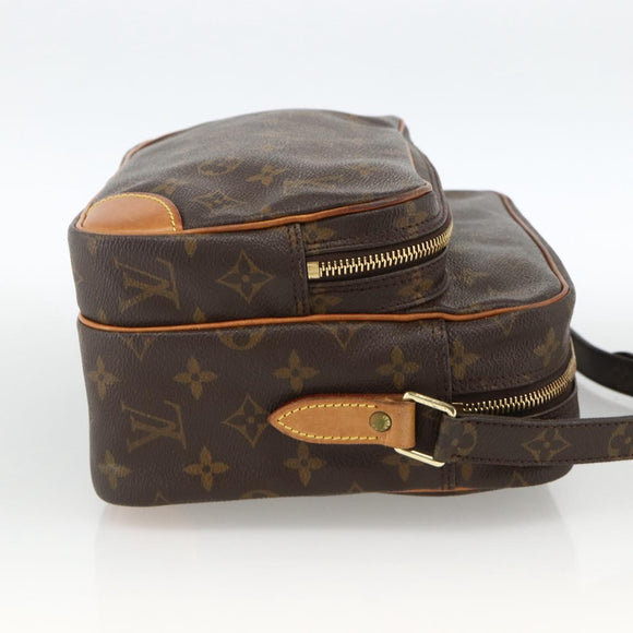 LOUIS VUITTON Monogram Nile Shoulder Bag M45244 LV Auth BAZ065A