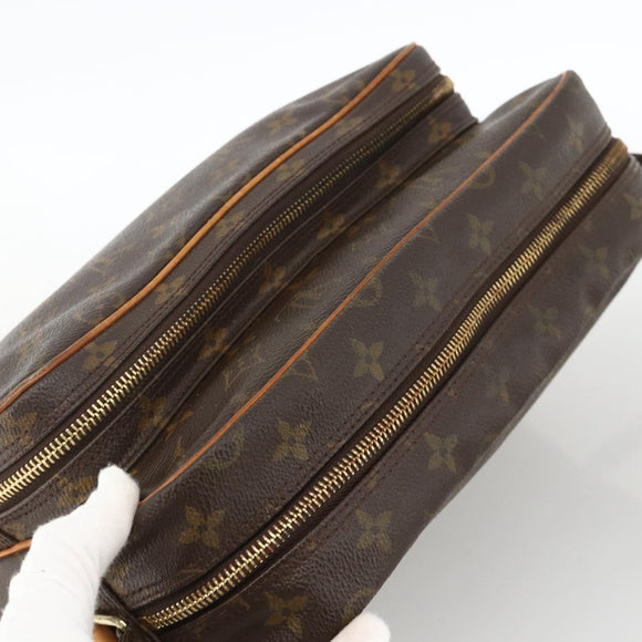 LOUIS VUITTON Monogram Nile Shoulder Bag M45244 LV Auth BAZ065A
