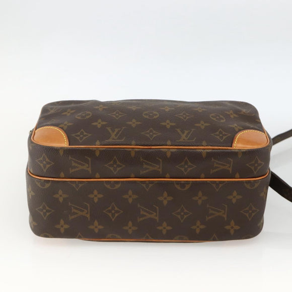LOUIS VUITTON Monogram Nile Shoulder Bag M45244 LV Auth BAZ065A