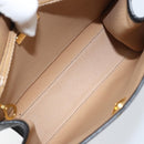 Christian Dior Trotter Canvas Shoulder Bag PVC Black Gold Auth BAZ068A-12