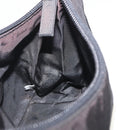 PRADA Hand Pouch Nylon Black Silver Auth BAZ078A-19