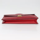 LOUIS VUITTON Epi Porte Documents Bandouliere Briefcase Red LV Auth BAZ082-6