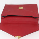 LOUIS VUITTON Epi Porte Documents Bandouliere Briefcase Red LV Auth BAZ082-19