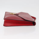 LOUIS VUITTON Epi Porte Documents Bandouliere Briefcase Red LV Auth BAZ082-4